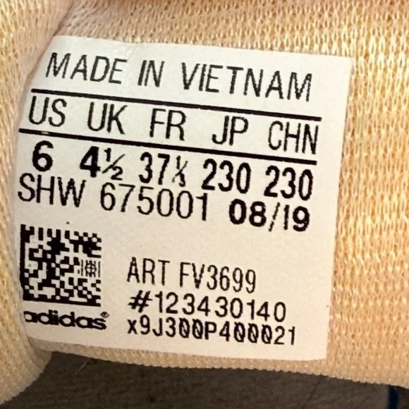 Adidas Women’s Supercourt RX 'Linen' Tan Cream Pink FV3699 Sneakers Size 6 - Picture 12 of 12